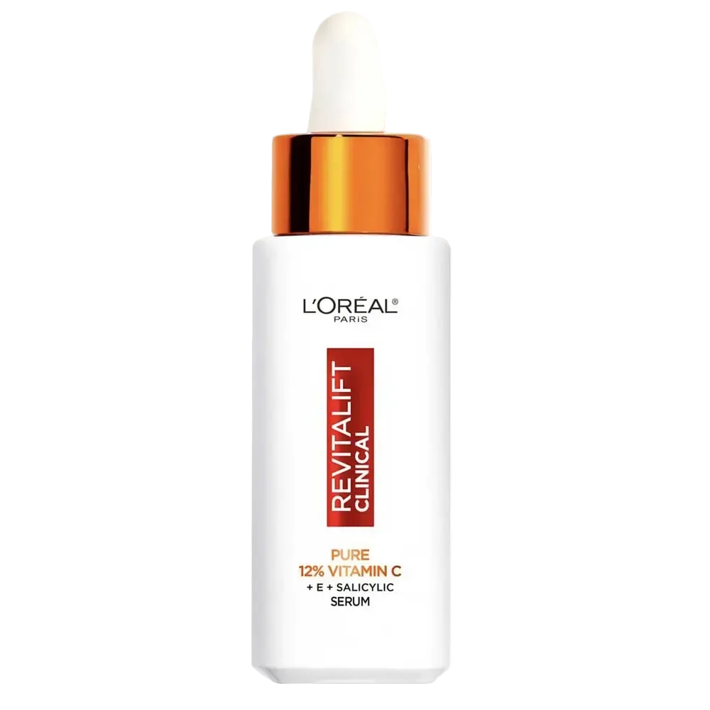 L'Oreal Revitalift Clinical 12% Pure Vitamin C Serum for brightening and anti-aging with vitamin E and salicylic acid