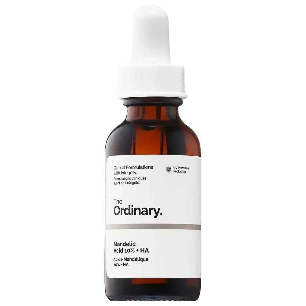 The Ordinary Mandelic Acid 10% + HA gentle exfoliating serum for uneven texture and dullness
