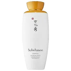 Sulwhasoo Essential Balancing Water hydrating Korean herbal toner for dry and dehydrated skin