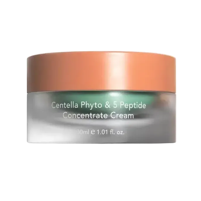 Haruharu Wonder Centella Phyto & 5 Peptide Concentrate Cream for anti-aging and barrier repair