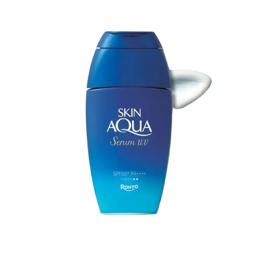 Skin Aqua Hyaluronic Serum UV SPF 50+ sunscreen with hyaluronic acid for hydration and sun protection