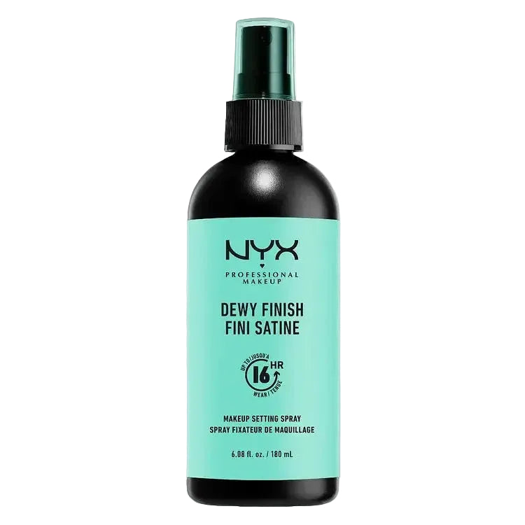 NYX Cosmetics Dewy Finish Long Lasting Makeup Setting Spray for dewy glow and long-wear finish