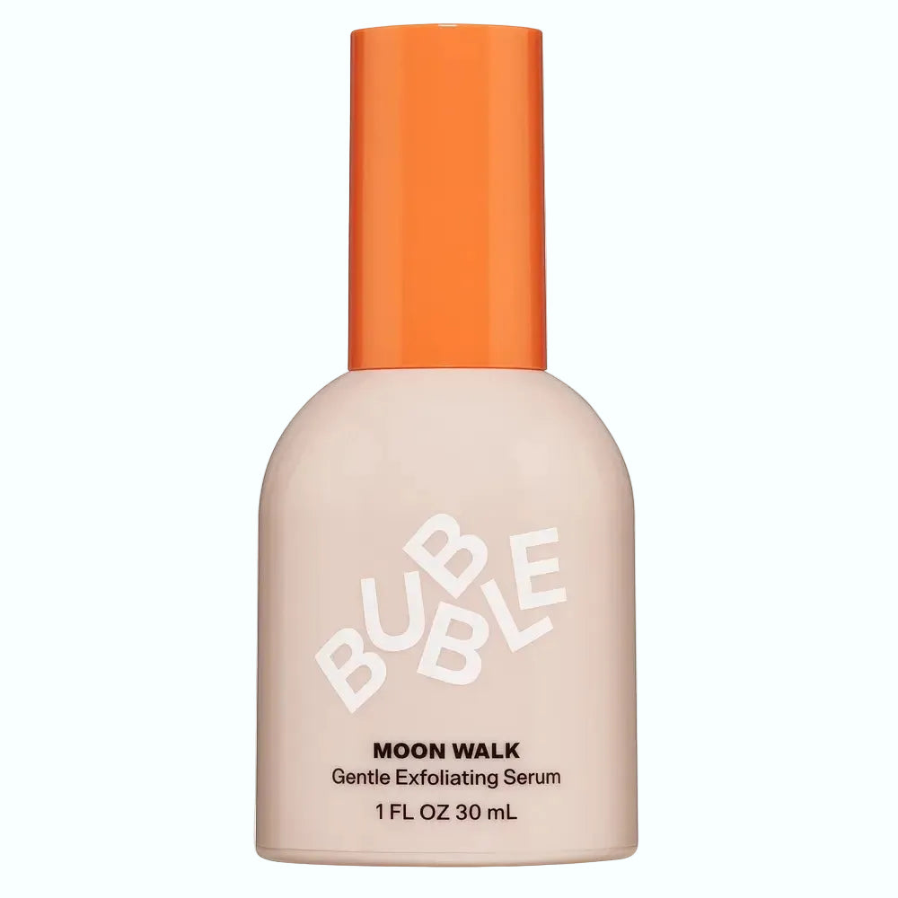 Bubble Moon Walk Gentle Exfoliating Serum for smooth texture and even skin tone with AHA and PHA