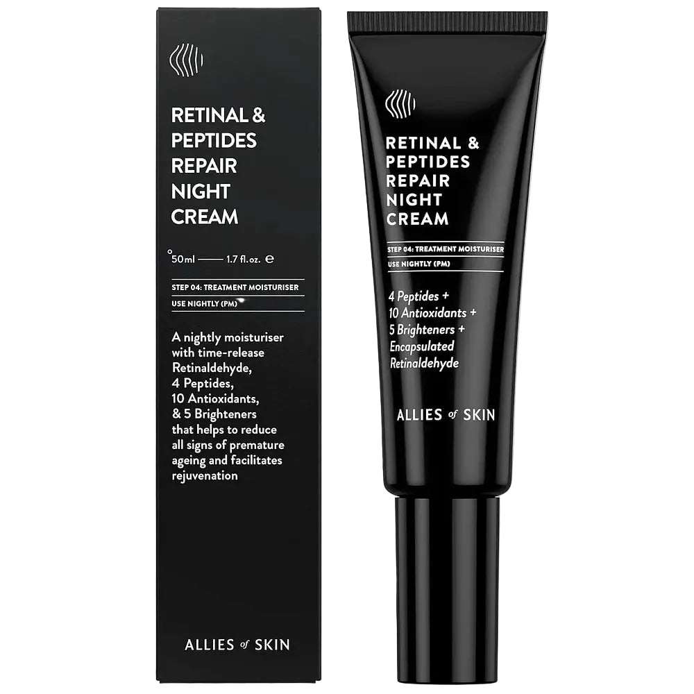 Allies of Skin Retinal & Peptides Repair Night Cream anti-aging overnight treatment