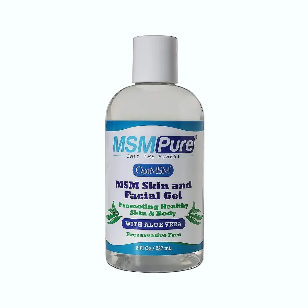 Kala Health MSM Skin and Facial Gel with organic aloe for soothing and hydrating skin