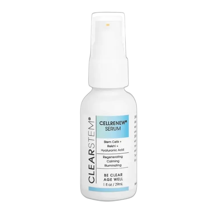 Clearstem Skincare Cellrenew Collagen Stem Cell Serum for acne-prone skin and anti-aging