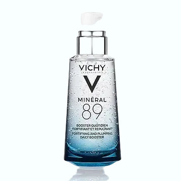 Vichy Minéral 89 Hyaluronic Acid Booster serum for hydration and skin barrier strengthening