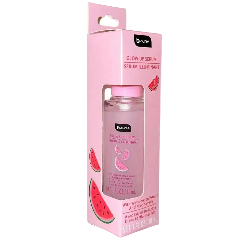 B-Pure Glow Up Serum with watermelon extract and niacinamide for hydration and brightening