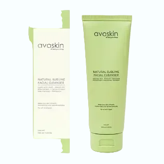 Avoskin Natural Sublime Facial Cleanser gentle low pH cleanser for all skin types with niacinamide