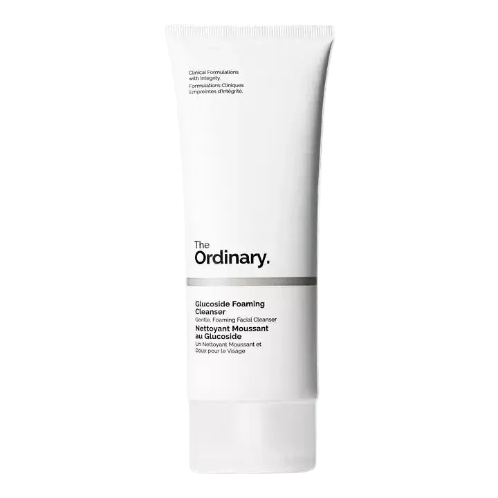 The Ordinary Glucoside Foaming Cleanser gentle face wash for all skin types including sensitive skin