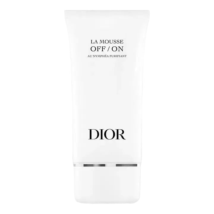 Dior La Mousse OFF/ON Foaming Cleanser with niacinamide for hydrating gentle daily cleansing