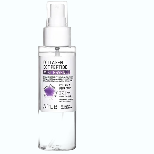 APLB Collagen EGF Peptide Mist Essence for skin elasticity and hydration with centella asiatica
