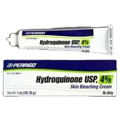 Perrigo Hydroquinone 4% Cream for dark spots and hyperpigmentation treatment