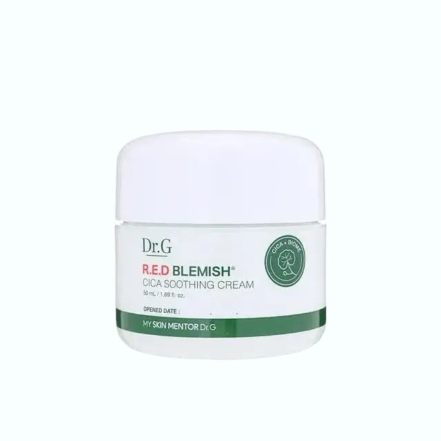 Dr.G R.E.D Blemish Cica Soothing Cream with 5-cica complex for sensitive, irritated and acne-prone skin