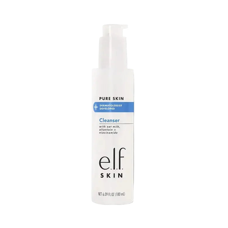 e.l.f. Cosmetics Pure Skin Cleanser gentle face wash with niacinamide and ceramides
