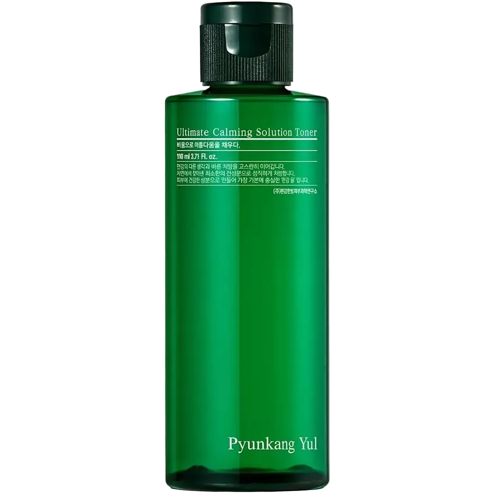 Pyunkang Yul Ultimate Calming Solution Toner with cica and tea tree for sensitive acne-prone skin