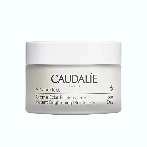 Caudalie Vinoperfect Instant Brightening Moisturizer with Niacinamide for dark spots and radiant skin