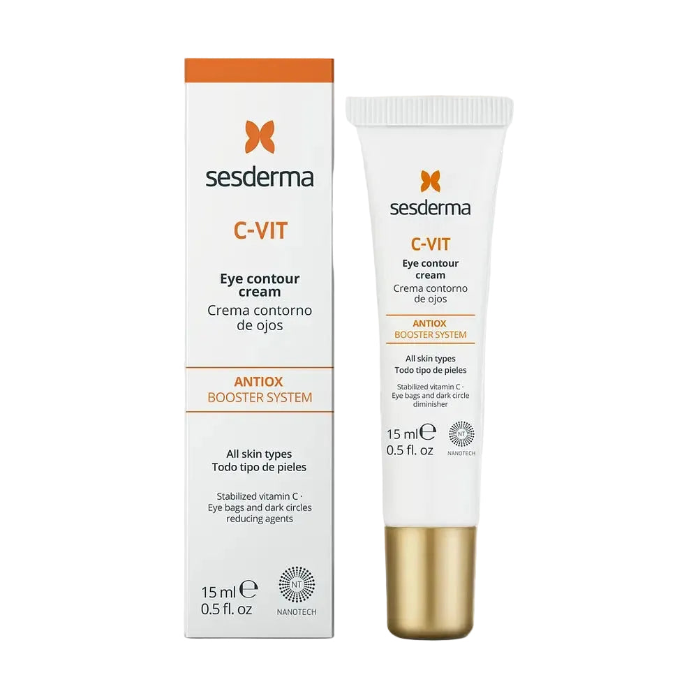 Sesderma C-Vit Eye Contour Cream with Vitamin C for dark circles, puffiness and anti-aging
