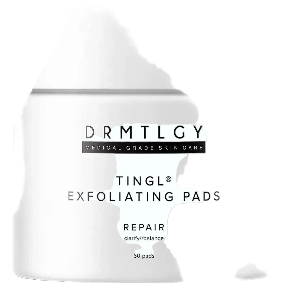 DRMTLGY Tingl Exfoliating Pads with AHA and BHA for acne, pores and skin texture