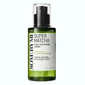 SOME BY MI Super Matcha Pore Tightening Serum with 93% matcha water for pore tightening and oil control