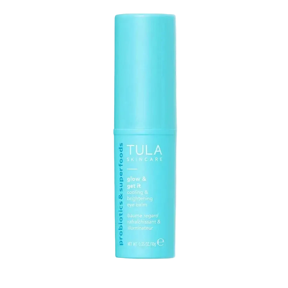 TULA Glow & Get It Cooling & Brightening Eye Balm for dark circles and puffiness