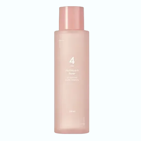 Numbuzin No.4 Hydrating Glow Mineral Toner with thermal water and hyaluronic acid for deep hydration