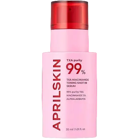 APRILSKIN TXA Niacinamide Toning Shot 99 Serum for brightening and pore care
