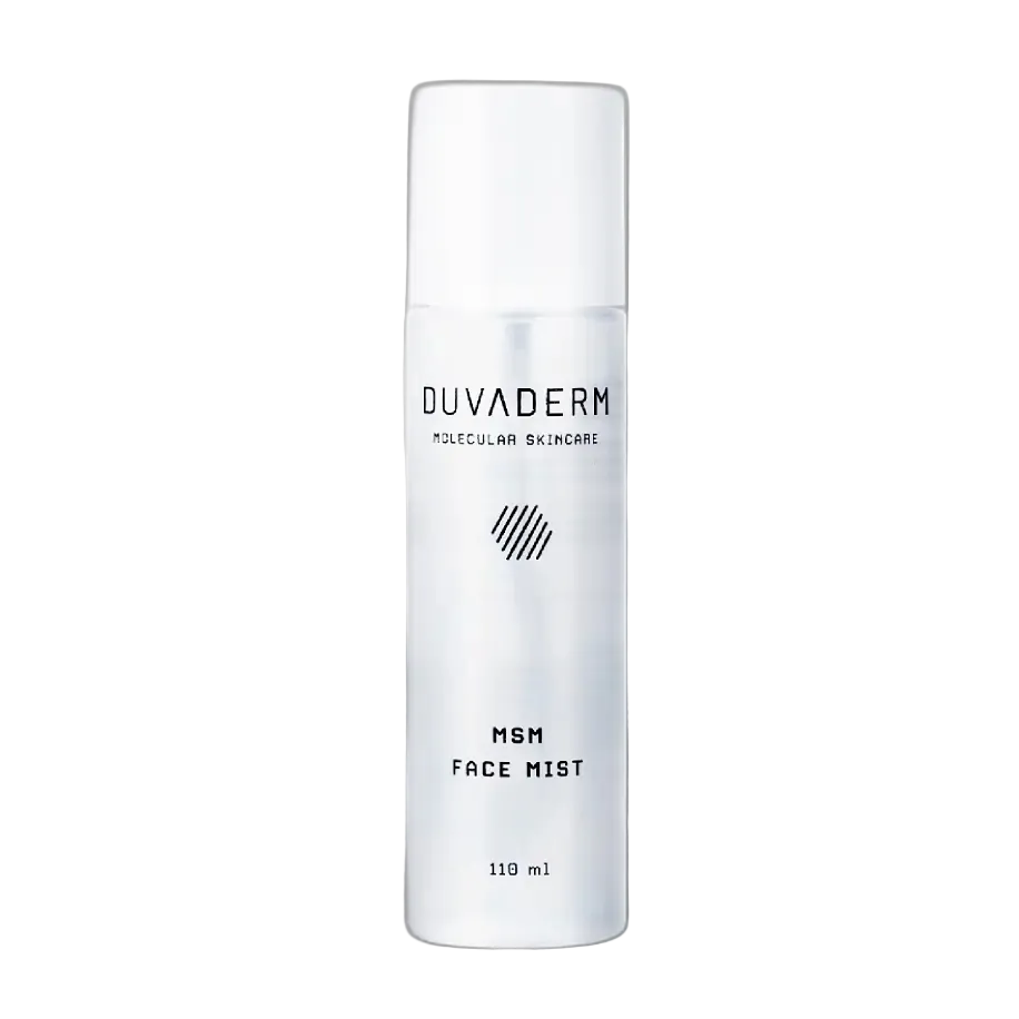 Duvaderm MSM Face Mist for hydration and skin soothing with minimal ingredients