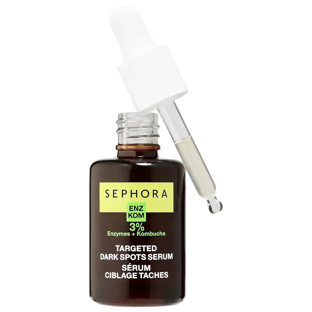 Sephora Collection argeted Dark Spots Serum with enzymes and kombucha for dark spots and brightening