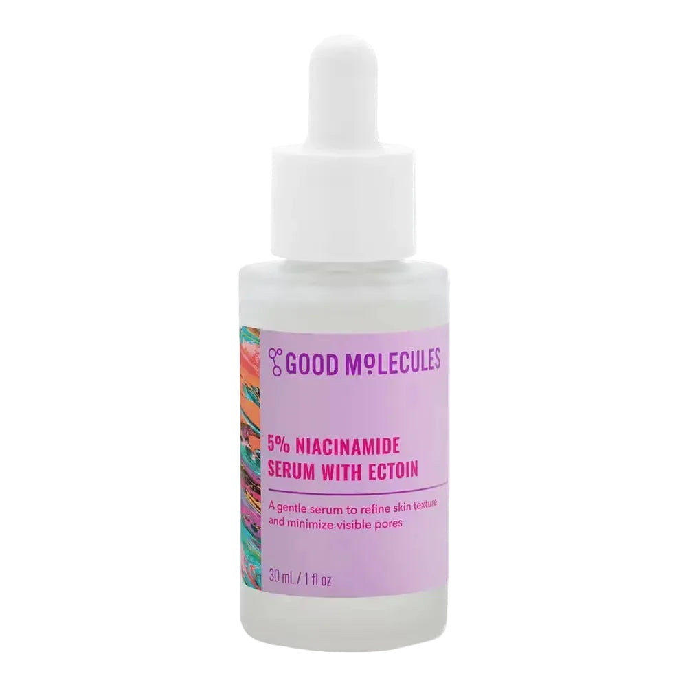 Good Molecules 5% Niacinamide Serum with Ectoin for pore minimizing and brightening