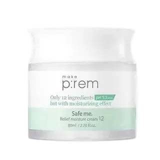 Make p:rem Safe Me Relief Moisture Cream 12 for sensitive skin with 12 natural ingredients