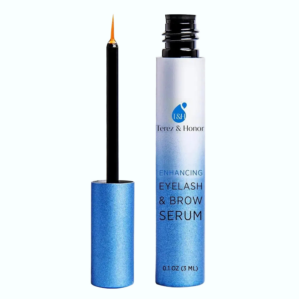 Terez & Honor Enhancing Eyelash and Brow Serum for longer, thicker lashes and brows