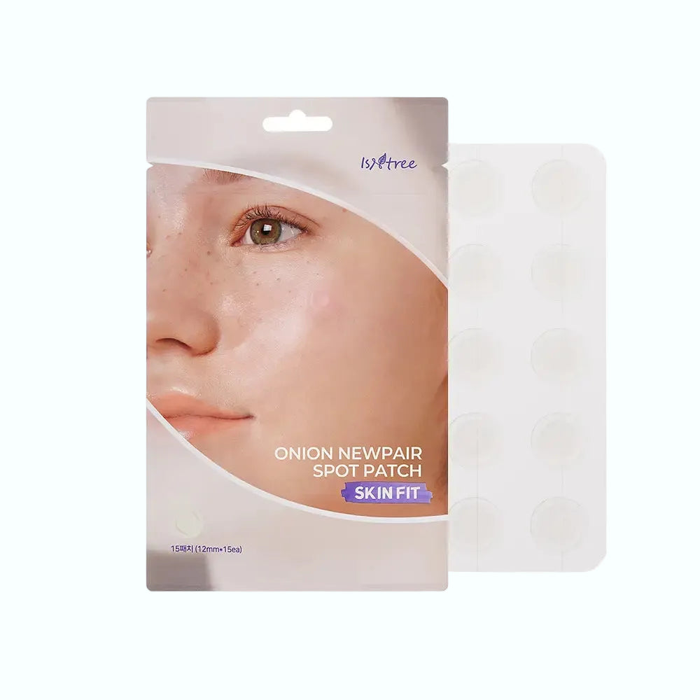 Isntree Onion Newpair Spot Patch hydrocolloid acne patches with niacinamide and onion extract