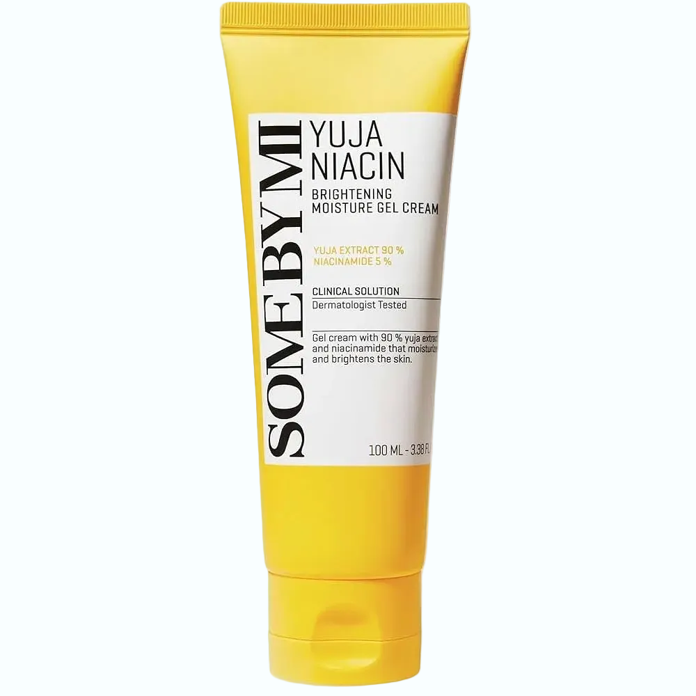 Some By Mi Yuja Niacin Brightening Moisture Gel Cream with 90% yuja extract and 5% niacinamide for brightening