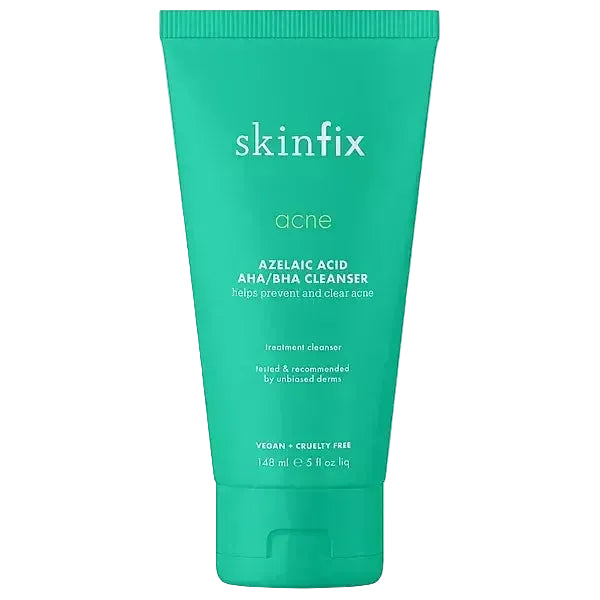 Skinfix Acne+ 2% BHA Azelaic Acid Niacinamide AHA Cleanser for acne-prone oily skin