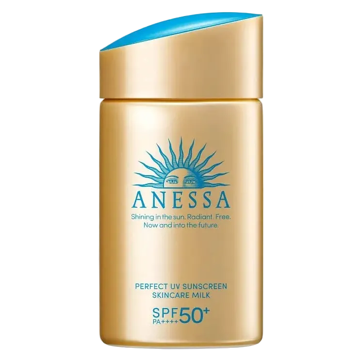 Anessa Perfect UV Sunscreen Skincare Milk SPF 50+ PA++++ for comprehensive UVA and UVB protection