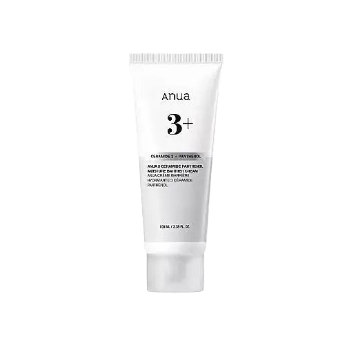Anua 3 Ceramide Panthenol Moisture Barrier Cream for sensitive skin hydration and barrier repair