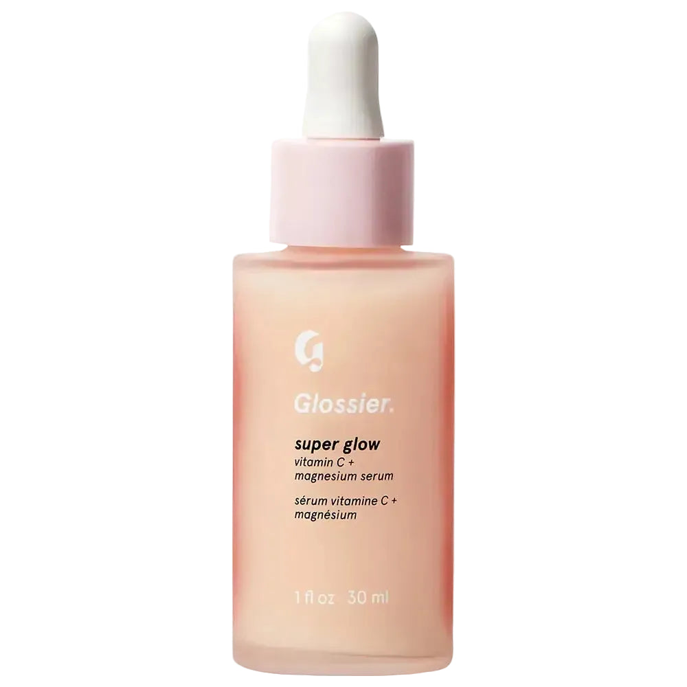 Glossier Super Glow Vitamin C serum for brightening and dark spot correction