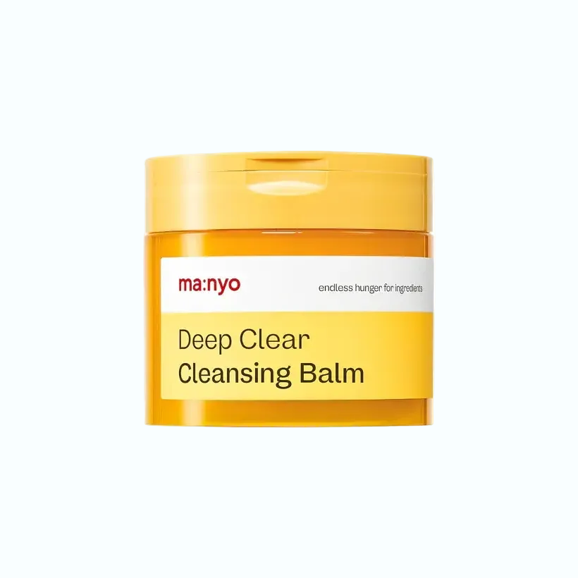 ma:nyo Deep Clear Cleansing Balm with natural plant oils for gentle makeup removal and deep cleansing
