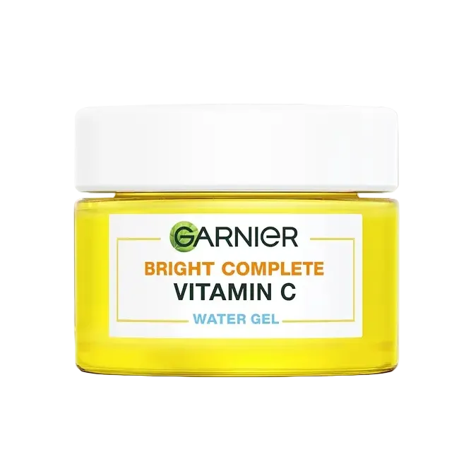 Garnier Bright Complete Vitamin C Water Gel Moisturizer for brightening and 48H hydration