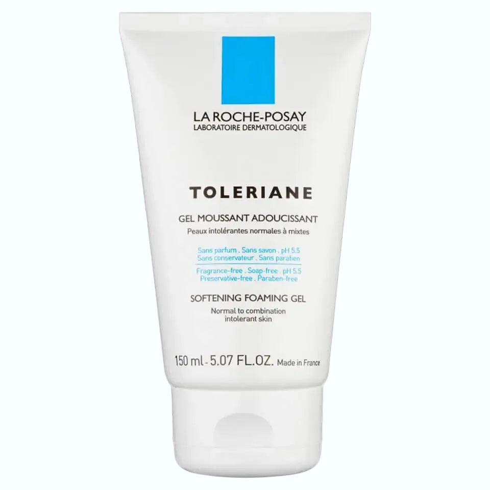 La Roche-Posay Toleriane Foaming Gel Cleanser for sensitive and oily skin with gentle cleansing