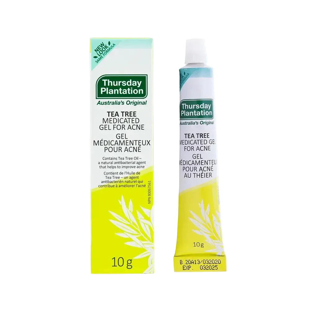 Thursday Plantation Tea Tree Medicated Gel for Acne spot treatment for pimples and blemishes