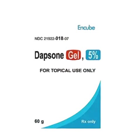 Encube Dapsone Gel 5% prescription topical treatment for acne vulgaris
