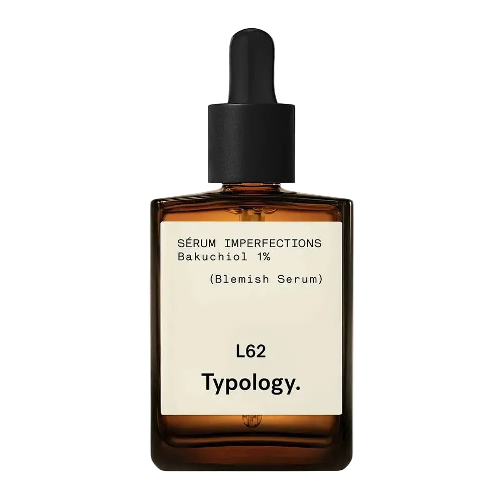 Typology Blemish Serum 1% Bakuchiol minimalist 3-ingredient retinol alternative for acne-prone skin