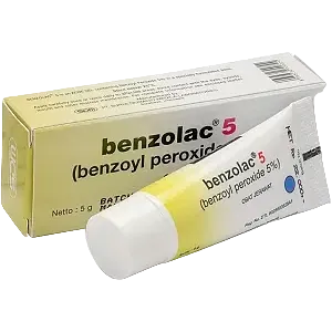 Dermato Medica Benzolac 5 benzoyl peroxide gel for acne treatment and breakouts