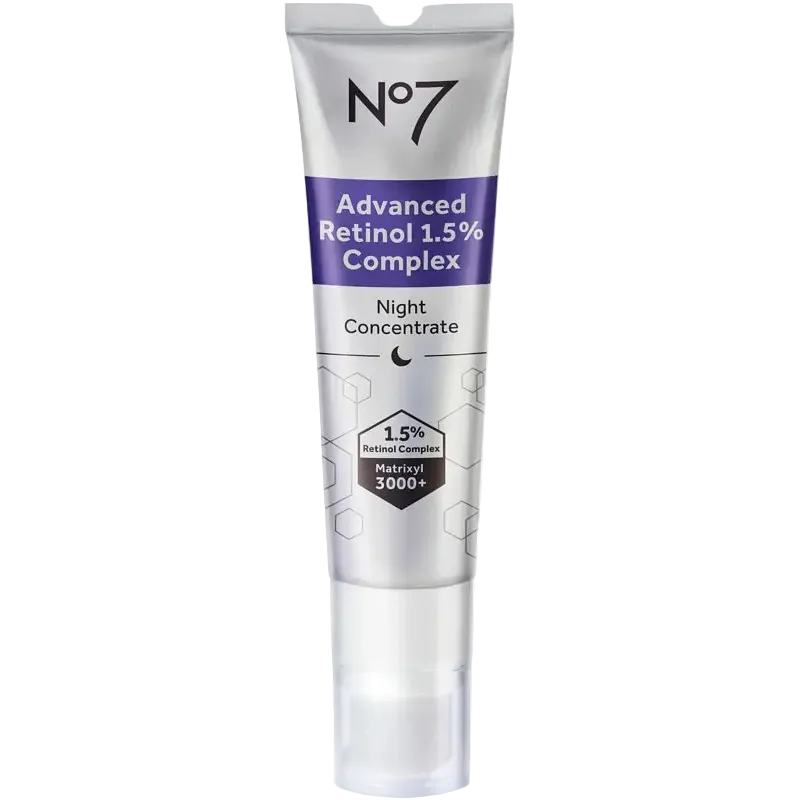 aNo7 Advanced Retinol 1.5% Complex Night Concentrate anti-aging overnight treatment with peptides