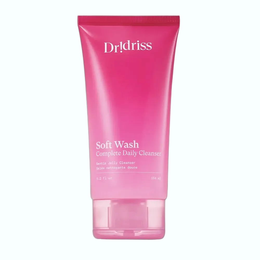 Dr. Idriss Soft Wash gentle jelly cleanser for makeup removal and sensitive skin