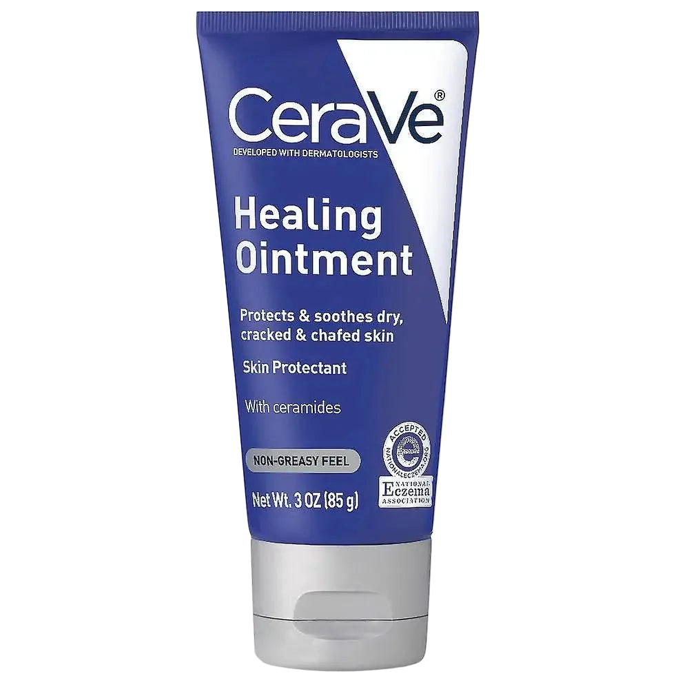 CeraVe Healing Ointment for dry, cracked, and chafed skin with ceramides and hyaluronic acid