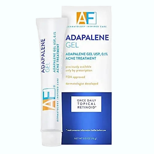 Acne Free Adapalene Gel 0.1% retinoid treatment for acne and breakouts