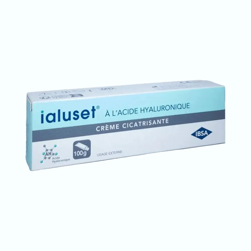 ialuset Hyaluronic Acid Cream for hydration and wound healing